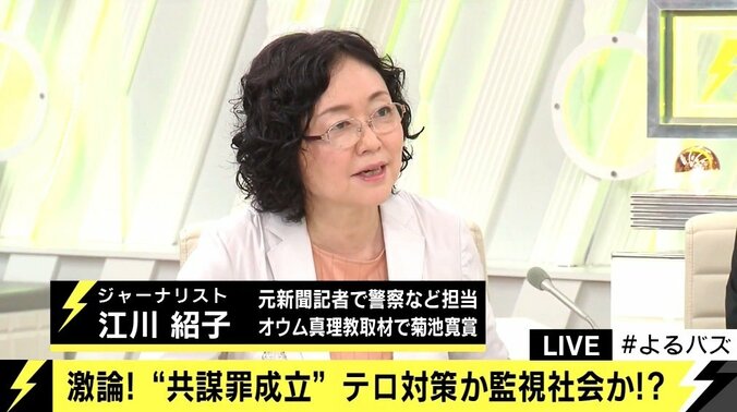 “共謀罪” 平沢勝栄議員「基地反対運動や普通のデモが対象になることは300%ない」 2枚目