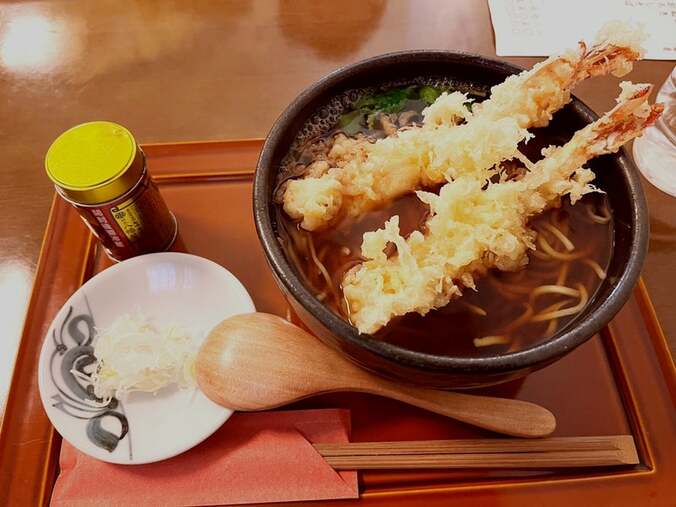 【画像】外食で食べた蕎麦