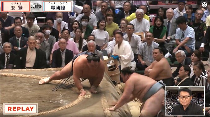 元関脇・北勝力の谷川親方の背後に鈴木宗男氏