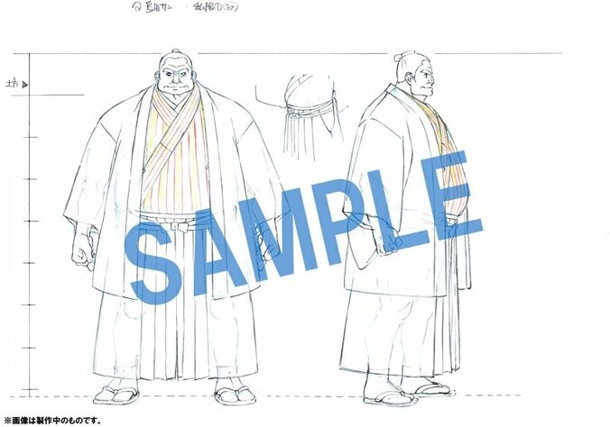 アニメ『PEACE MAKER 鐵』島田 魁＆近藤 勇のキャラ設定ラフ画公開　幕末動乱の時代が再び！ 3枚目