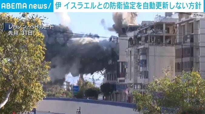 攻撃を受けるレバノンの街