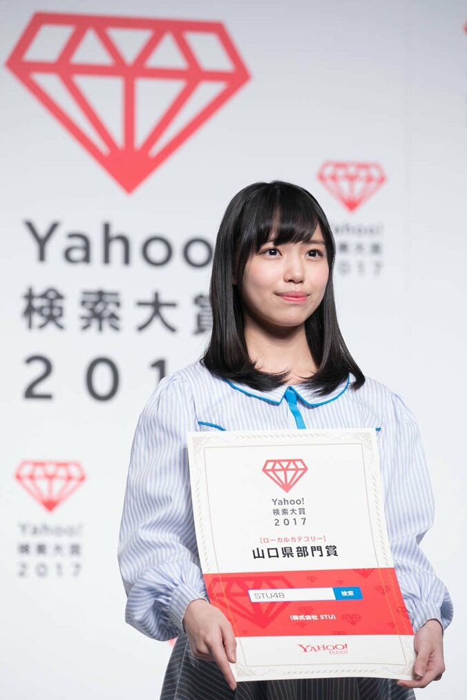 「充実した１年でした」STU48がYahoo!検索大賞の山口県部門を受賞 2枚目