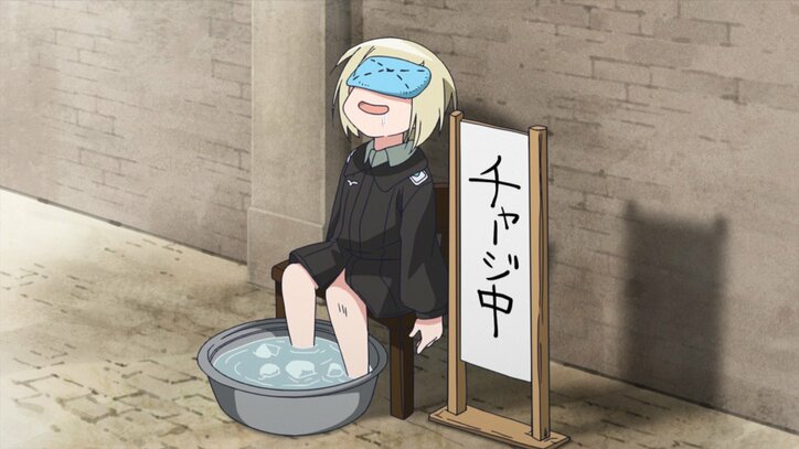 アニメ「ストライクウィッチーズ 501部隊発進しますっ！」第10話先行カット解禁　厳しい暑さでピンチ到来！