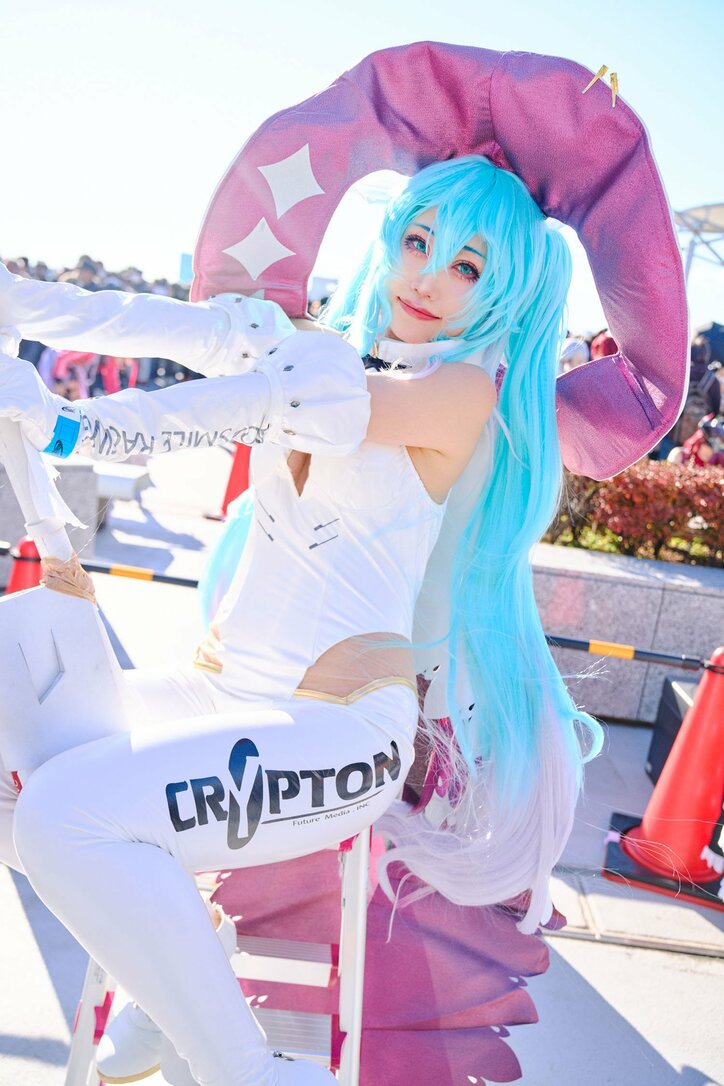 【写真・画像】レーシングミク2024 Ver.コスプレ画像　4枚目