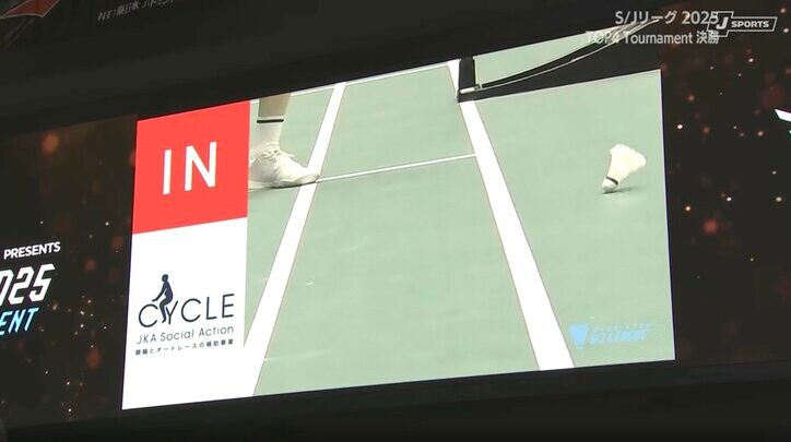 チャレンジの結果、OUTがINに