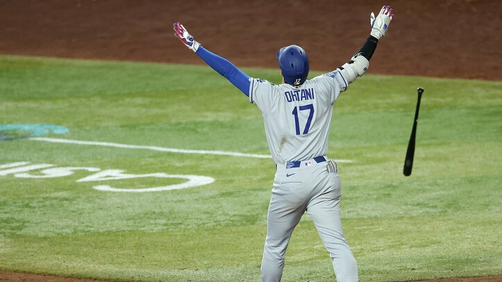 【写真・画像】大谷翔平、9回に劇的12号3ランホームラン！2戦連発弾でチームは勝ち越し、リーグ本塁打トップタイで直近10戦6発　1枚目