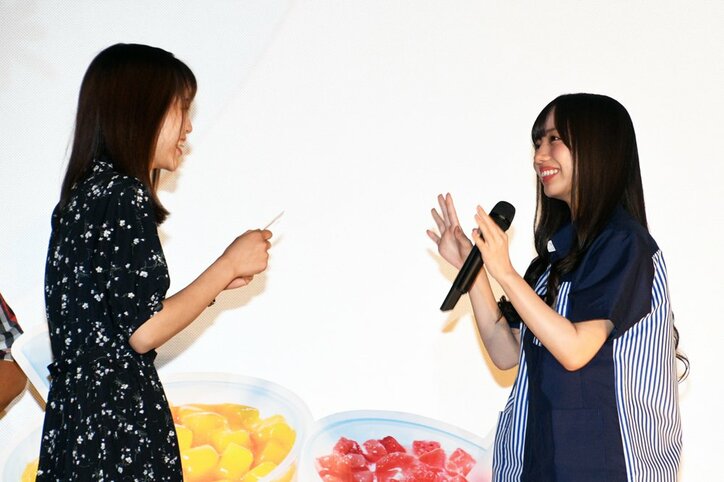 小坂菜緒、近頃の目覚めの2曲は『はだサマ』と『セカアイ』…アンバサダー就任イベントで”おひさま”たちと交流