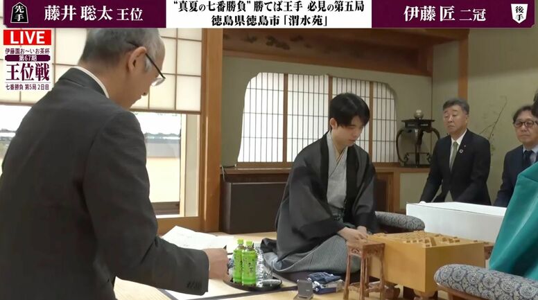 藤井聡太王位の封じ手は「玉頭から攻めようという手」伊藤匠二冠の手番で再開！3勝目を手にするのはどっちだ／将棋・王位戦第5局