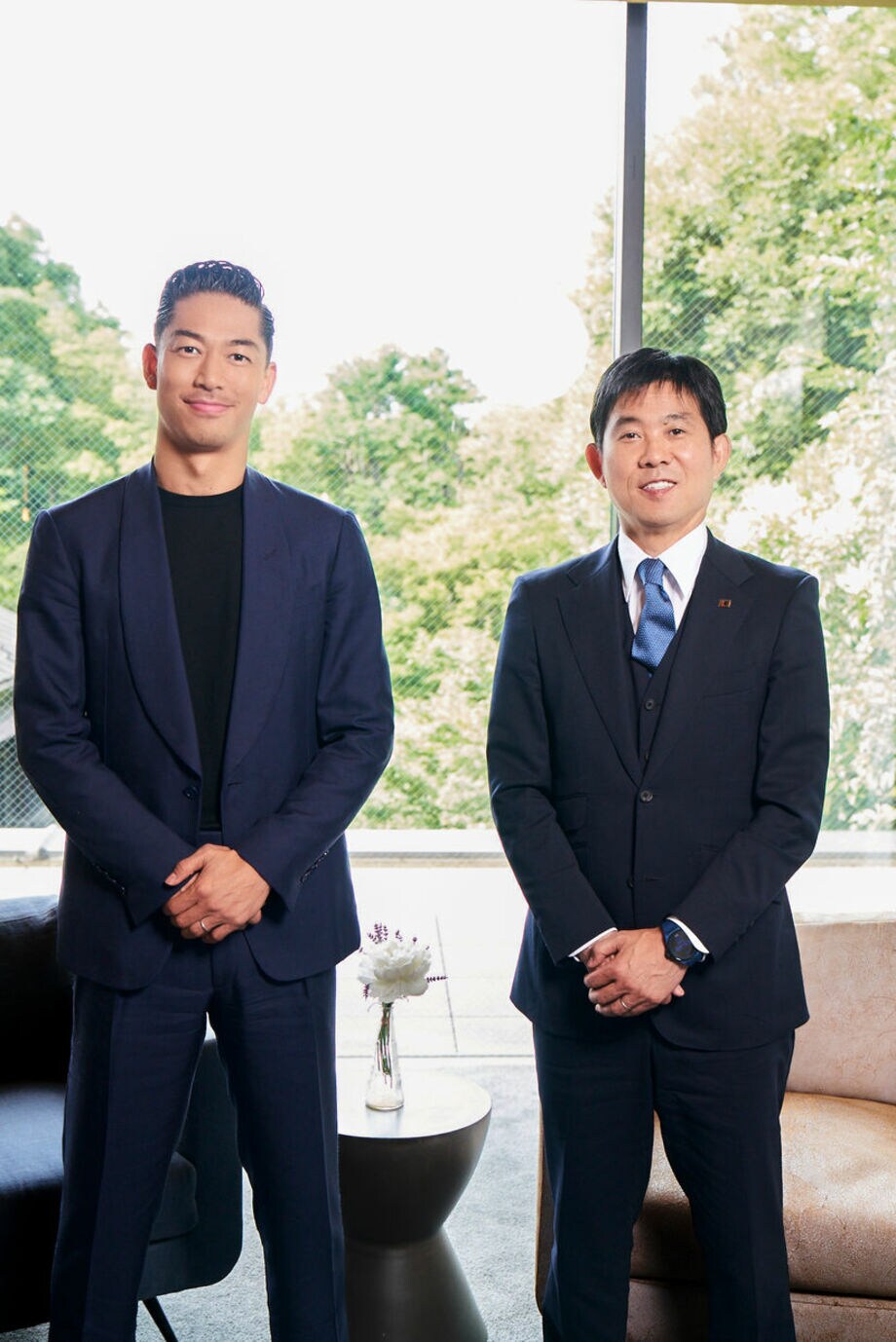 サッカー日本代表・森保一監督とEXILE AKIRAが初対談、LDHコンテンツのデジタルコミュニケーションサービス「CL」で配信