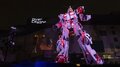 Estátua em tamanho real do Unicorn Gundam encerra exibição em 31 de agosto com cerimônia final que emociona os fãs