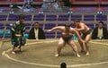 相手力士を“回転させまくる”衝撃の取組が話題 大相撲名古屋場所でファンを沸かせた名珍場面