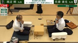 名人経験者の渡辺明九段が無敗キープでリーグ5連勝！5回戦で佐藤康光九段に勝利／将棋・順位戦B級1組