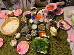  ニッチェ・江上、自宅に合計17人が集まった日の食事を公開「お米も4合があっという間になくなって」 