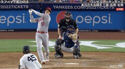 大谷翔平、あと少しで40号の大飛球 好投手コールの158キロを強打もわずかに届かずファンもため息