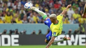 2022W杯ベストゴールはブラジル代表リシャルリソンの神業に決定！本人の反応は