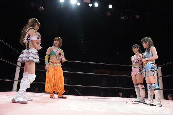 勝敗予想は圧倒的な不利でも「ベルトを持って単独ライブへ！」　アプガ（プロレス）ヒカリ＆ミウが東京女子プロレス・タッグ王座に挑戦 2枚目