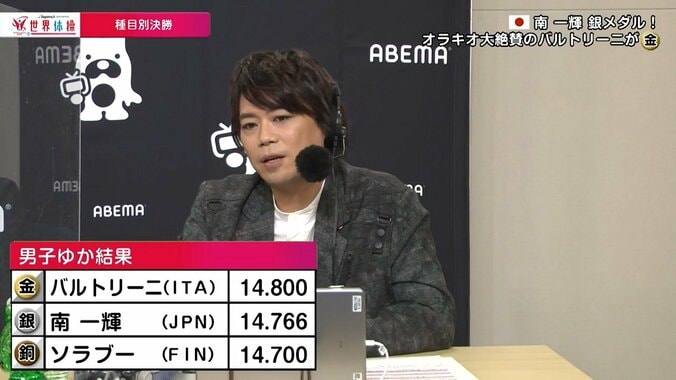 浪川大輔「やるだけじゃダメなんだぞ、と」 世界体操で体操の奥深さに触れ感嘆 1枚目