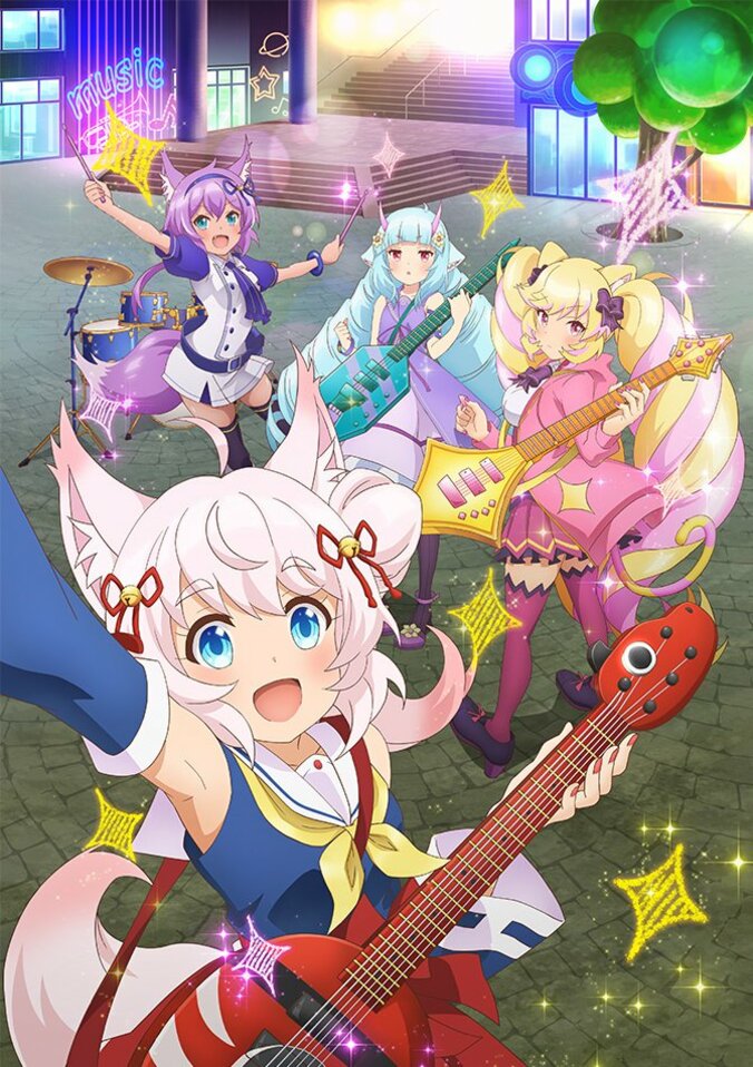 アニメ「SHOW BY ROCK!!ましゅまいれっしゅ!!」第2話でOPテーマが初公開 ファン「とんでもない最強OP」と反応上々 1枚目