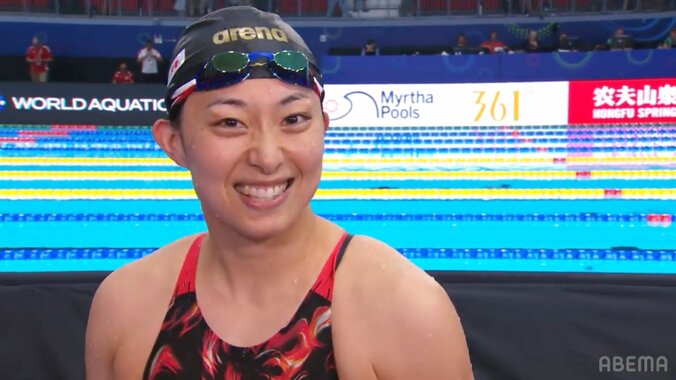 34歳で伸び盛り！鈴木聡美、自己ベスト更新の力泳