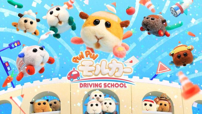 アニメ「PUI PUI モルカー DRIVING SCHOOL」番組サムネイル