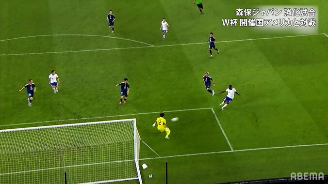 【写真・画像】「長友が寄せきれず…」日本代表の先制点献上にファン悲痛「ヘンリーが軽かった」「あれだけ人数いて打たせたらいかん」アメリカ代表に0－2で敗戦　1枚目