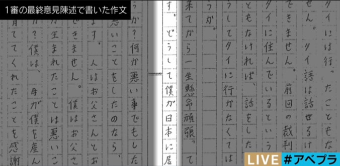 「僕が生れたことは悪いこと？」　強制国外退去処分を言い渡された少年が心境を激白 3枚目