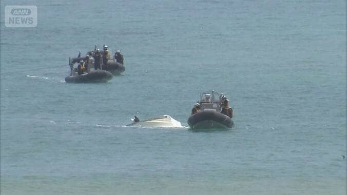 研修旅行中に…“小型船”転覆　辺野古沖で高校生ら2人死亡 1枚目