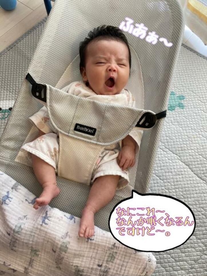  ニッチェ・江上、生後1カ月の娘がデビューしたものを明かす「乗り心地良かったみたい」 