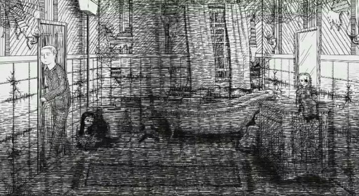 鉛筆画で紡がれる悪夢!精神病で苦しんだ実体験を基にしたダウナーなホラーゲーム