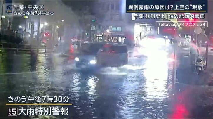 レベル5大雨特別警報