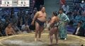 鉄人・玉鷲が「怒ってる」相手力士を手で突き返す 史上9人目通算900勝も立ち合い不成立でまさか…館内ピリつく