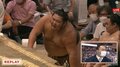 99％勝ち相撲からまさかの逆転負け 千代大龍、土俵下に真っ逆さまで「やっちまった」な表情がドアップに