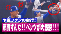 【映像】ファンの蛮行にベッツが…カメラが捉えた一部始終