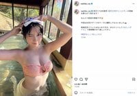 「天使降臨」桃月なしこ、柔肌際立つ“大胆”入浴ショットを公開し「いつも以上にセクシー」「破壊力がすごい」など絶賛の声