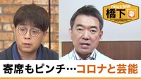橋下徹×立川志らく 娯楽は不要不急なのか?落語家の本音