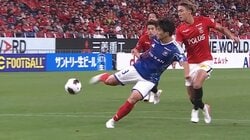 「ブルーロック以上」「まじベストゴール」横浜FM谷村海那の“超絶トラップ＆シュート”が話題沸騰「意味分からん」高速パスをビタ止め→豪快反転ボレー！