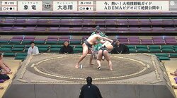 たった2発で…序ノ口で衝撃の押し倒し 館内どよめきと拍手 「吹っ飛んだ」驚きの声も