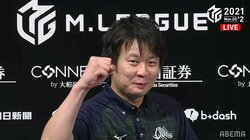 “おじさんず”に希望の光がまた一筋 園田賢、今期初トップ 約半年ぶりの勝利者インタビューに喜び爆発／麻雀・Mリーグ