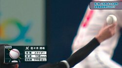 “技巧派”佐々木朗希もやばい 球宴の舞台で見せた“曲がりすぎるスライダー”に「もはや魔球でしかない」「あんなの打てるか！笑」の声