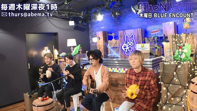 BLUE ENCOUNT、視聴者と作曲した全曲を弾き語りで披露 2枚目