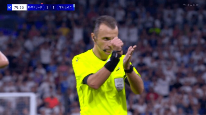 「恥ずべき判定」R・マドリードが“微妙すぎるPK”で勝利→マルセイユ監督は憤慨「逆の立場でも同じ意見」頭突きレッドカードの影響は否定 3枚目