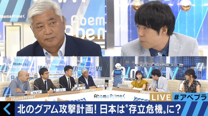 「僕は戦争に行きたくない」“朝生”出演で話題のウーマン村本が中谷元防衛大臣を直撃 5枚目