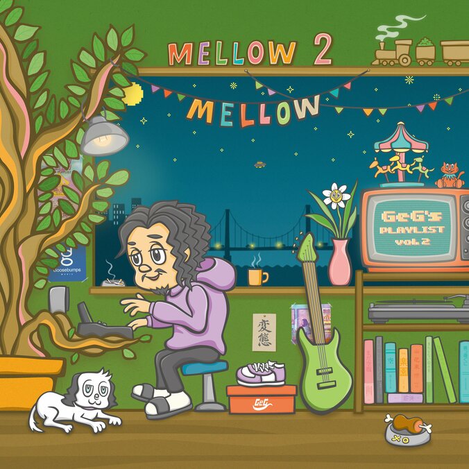 GeGが約3年振りとなるNEW ALBUM『Mellow Mellow ~GeG’s Playlist vol.2~』を来年1月にリリース！そして先行チケットが完売していた