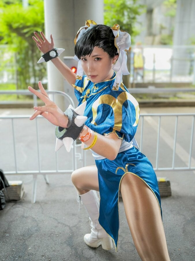 【写真・画像】『ストリートファイターII』春麗コスプレ　4枚目