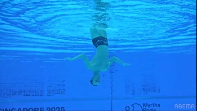 バレエ？クリオネ？水中での滑らかすぎる動き