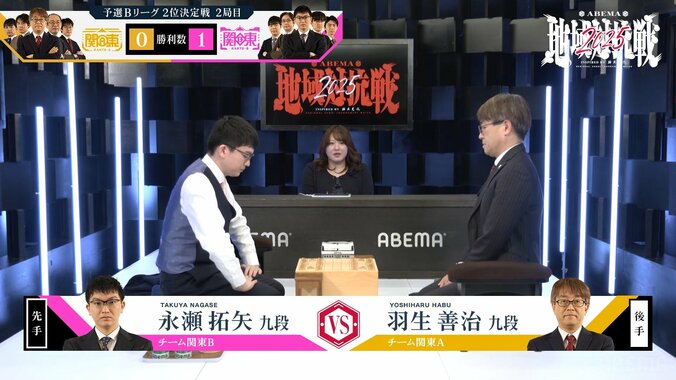 永瀬拓矢九段と羽生善治九段