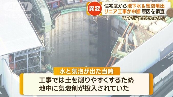 リニア新幹線の「掘削作業」が行われていたか