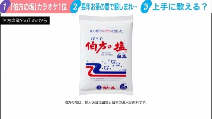 伯方塩業YouTubeから