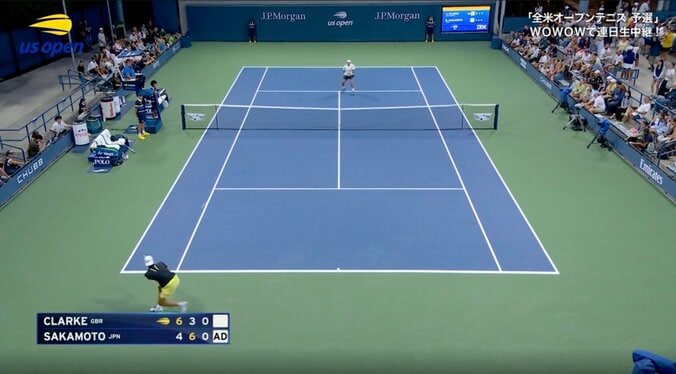 全米OPで20歳のサムライが「スーパーパス！」 逆転勝利を引き寄せた“会心のパッシングショット”に場内どよめき 2枚目