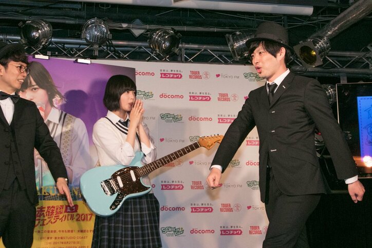 「人生楽しいです！」欅坂46・平手友梨奈が『未確認フェスティバル 2017』の応援ガールに就任